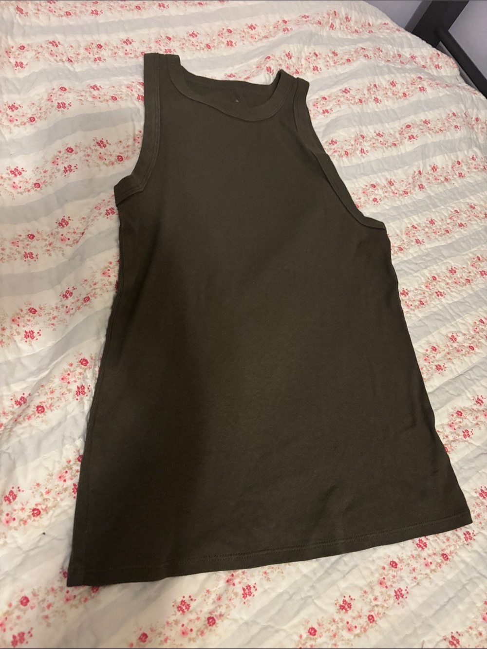 Women's A new Day Sleeveless Tank Top - Olive Green